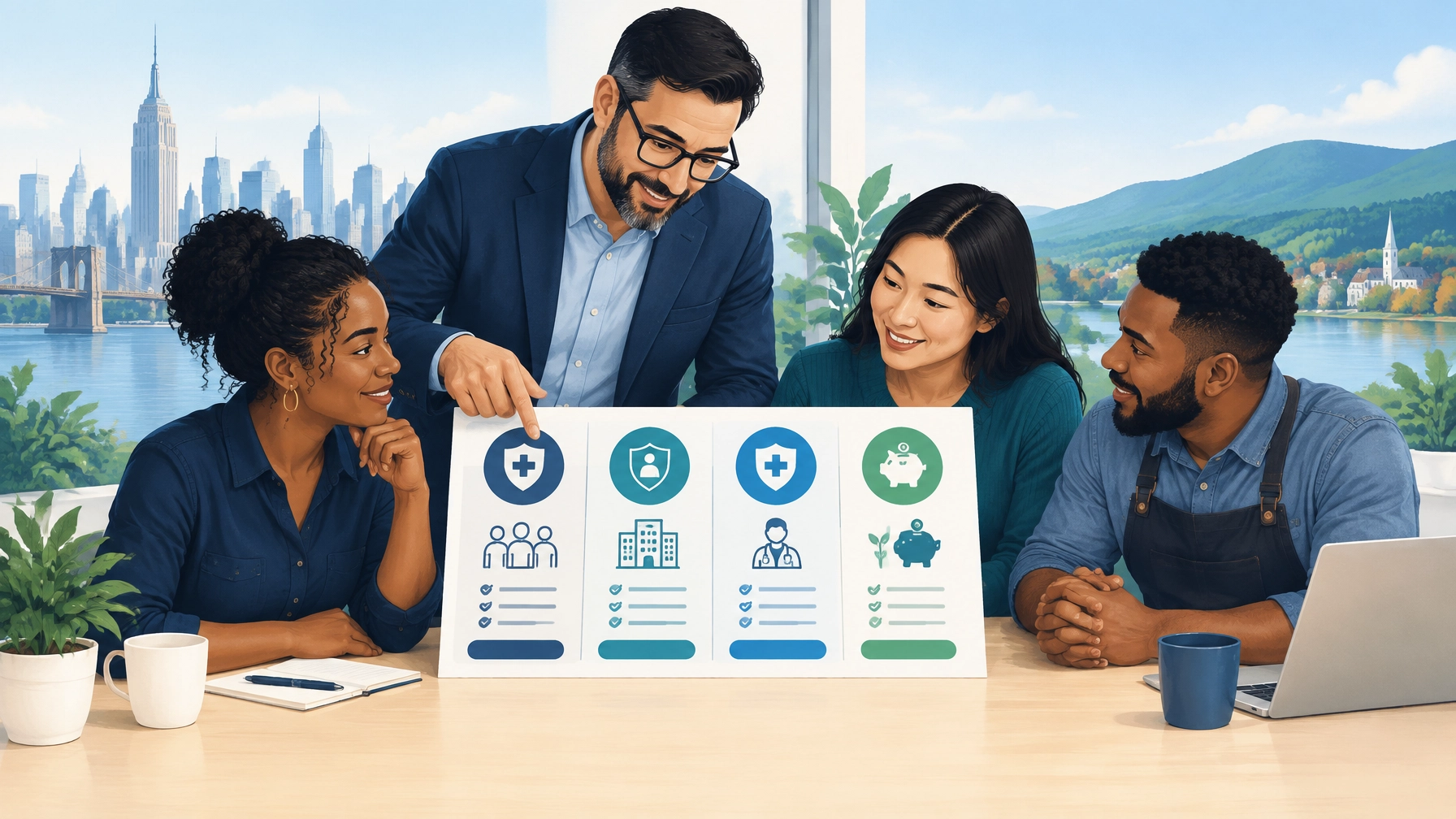 NY Small Business Health Insurance: HMO, EPO, PPO, or HDHP? Choosing the Right Plan Type for 2027